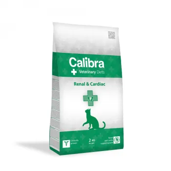 Calibra VD Cat Renal & Cardiac 2 kg NEW