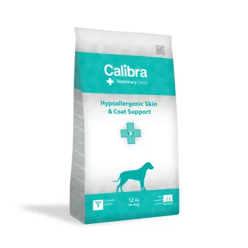 Calibra VD Dog Hypoallergenic Skin&Coat Supp.12kg NEW
